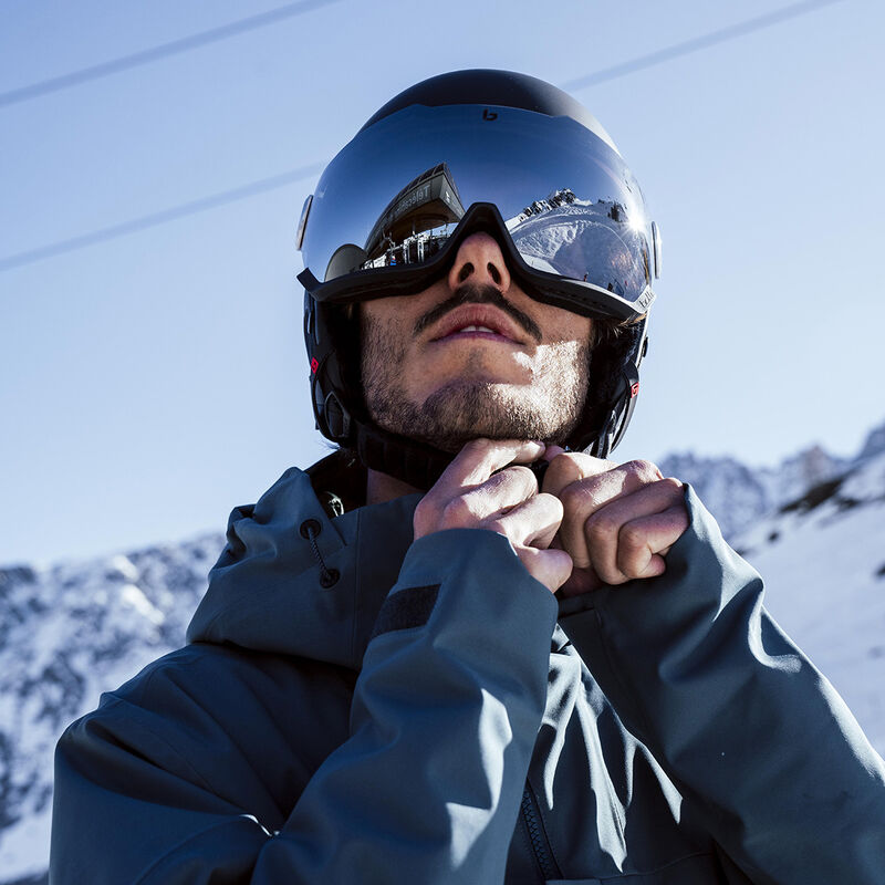 MIGHT VISOR, Titanium Red Matte-Brown Gun Cat 2, hi-res image number null